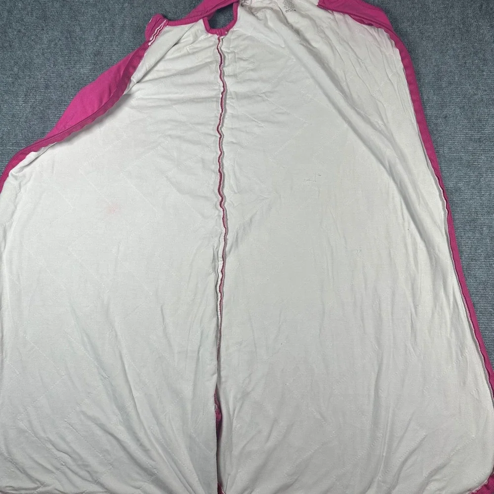 Kyte Baby Sleep Bag 1.0 TOG Pink Bamboo Rayon Wearable Blanket Size Large